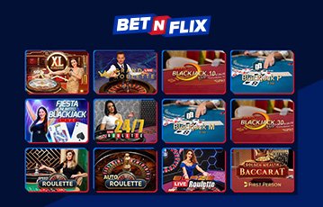 Betnflix live casino games