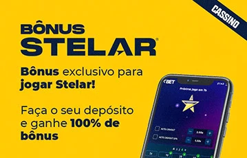 Bonus exclusivo para jogar Stelar!