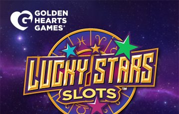 Play Lucky Stars slots at Golden Hearts Games